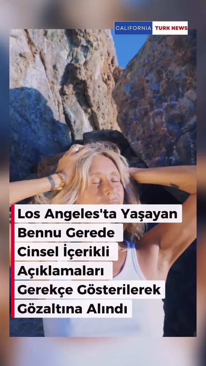 Bennu Gerede hakkında soruşturmayı konu alan haber kapağı